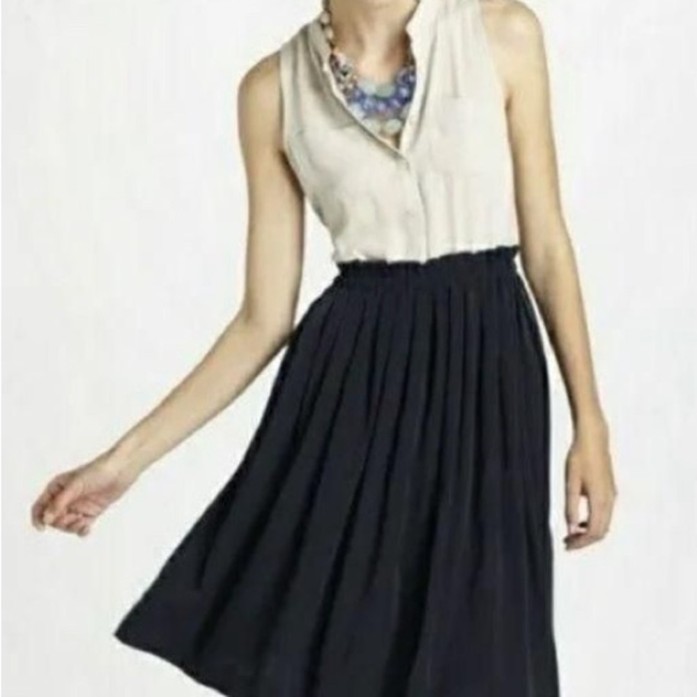 Anthropologie empire waist dress